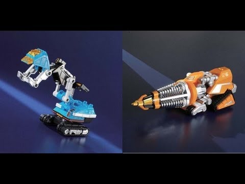 Gougou Sentai Boukenger Part 2 - Drill and Shovel