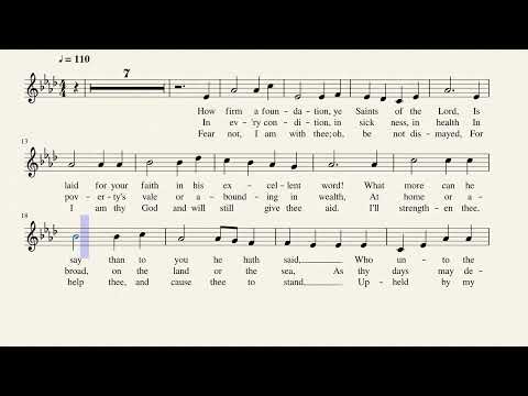 Que Firme Alicerce | Soprano 🎹