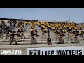 Legs Shakin Stone Alabama State Stingettes And MMH Band 2021 MVSU Game
