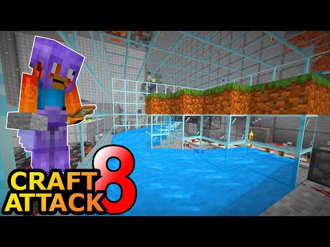 Trymacs thinks I can't manage this farm! Flower Farm Upgrade! - Minecraft Craft Attack 8 #55