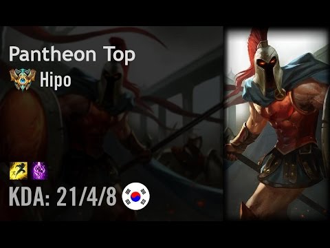 Pantheon Top vs Gnar - Hipo - KR Challenger Path 6.3