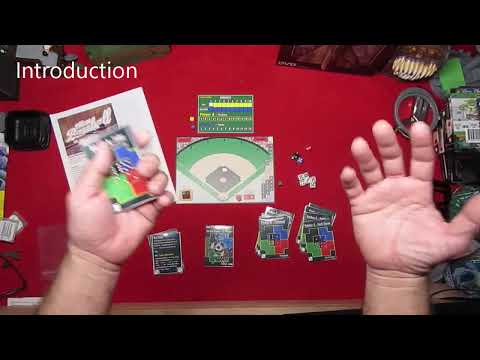 Micro Baseball - The card game --- Introduction, setup and game play