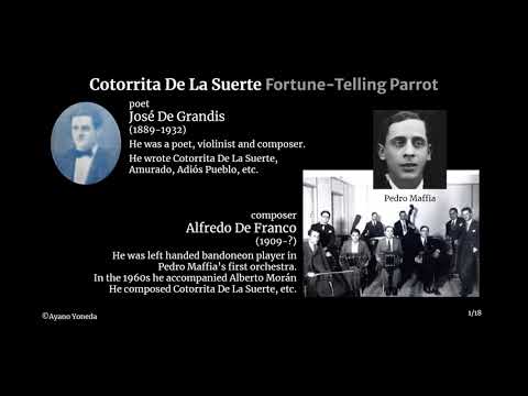 Cotorrita De La Suerte (Fortune-Telling Parrot) Aníbal Troilo - Alberto Marino, 1945