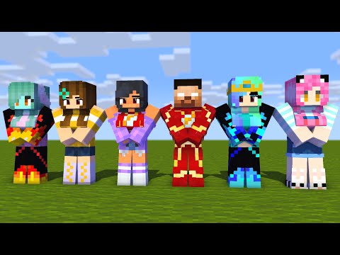 MONSTER SCHOOL :ALAN WALKER SUPER POWER APHMAU, EIN, AARON, HEROBRINE,ZOMBIE  - MINECRAFT ANIMATION