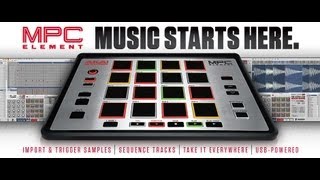 Video thumbnail for UNBOXING THE AKAI MPC ELEMENT by hitcreatormusic
