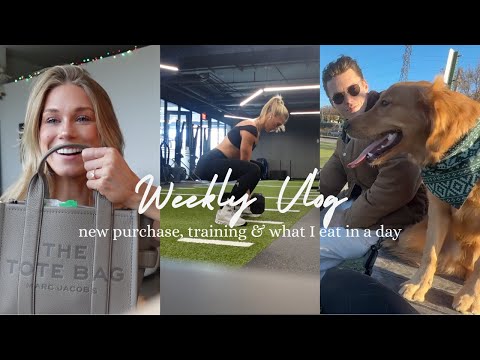 VLOG: shopping & treating myself, Winston’s first dog park experience, train & reorganize