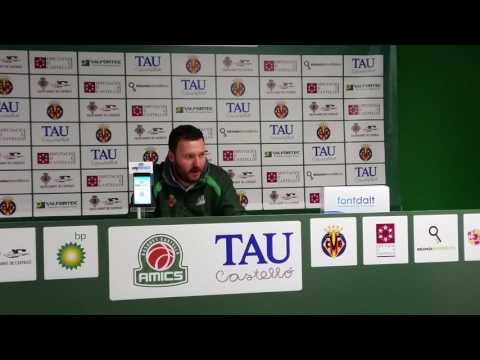 RP de Toni Ten tras el TAU Castelló - Ourense Provincia Termal J. 20 LEB ORO