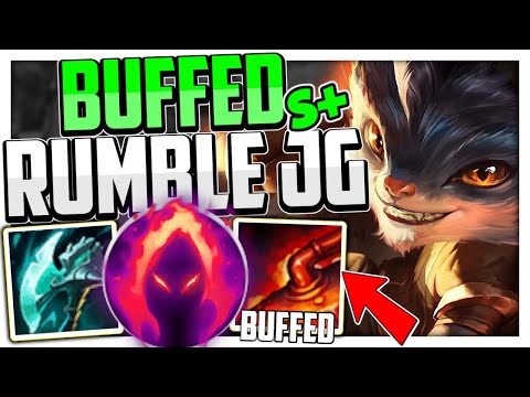 This is what Rumble Jungle can do AFTER THE BUFFS! | Rumble Jungle Season 11 League of Legends