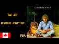 Gordon Lightfoot - The List