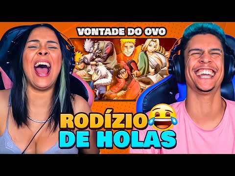 YTPBR | Rap dos Hokages - Vontade do Ovo | [React em Casal] 🔥