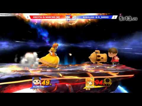 Friendly - Mr.C (Villager) Vs. Hikotsu (Peach)