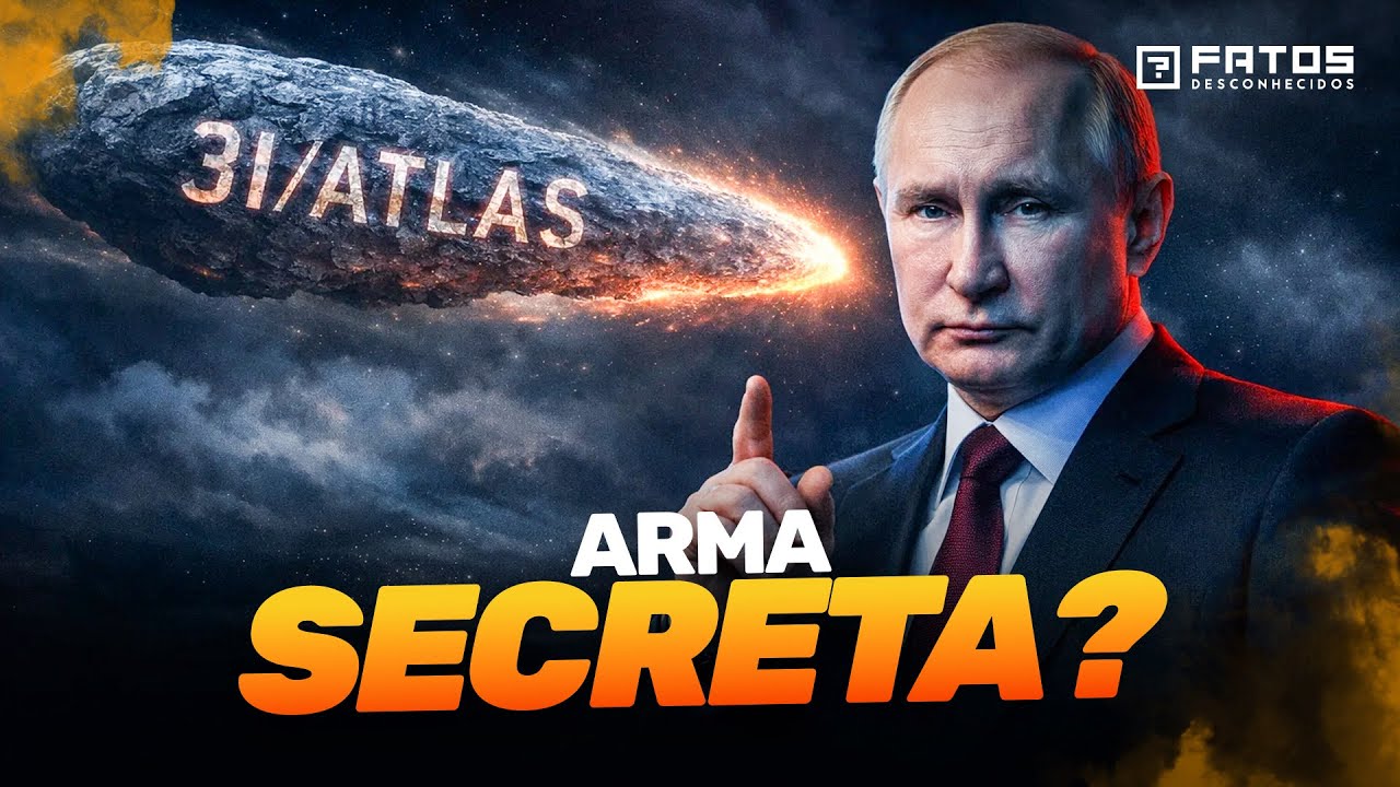 Putin chama o 3I/ATLAS de sua “arma secreta” e gera alerta global - Entenda o caso!