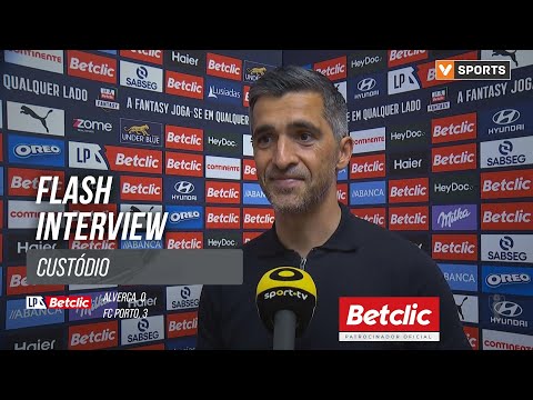 I Liga (#15) | Alverca 0-3 FC Porto: Flash Interview Custódio