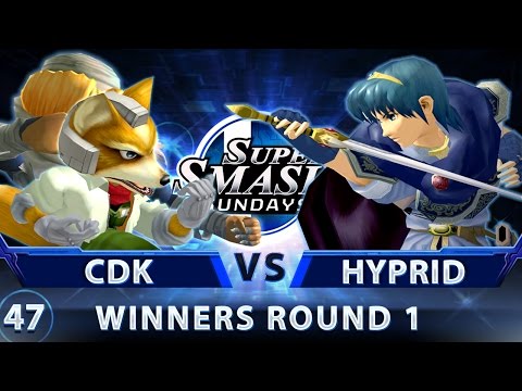 SSS 47 - TA | CDK (Fox/Sheik) vs. Hyprid (Marth) - SSBM Top 32 WR1 - Smash Melee