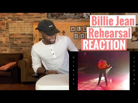 Michael Jackson Billie Jean Dangerous Tour Rehearsal (Reaction Video)