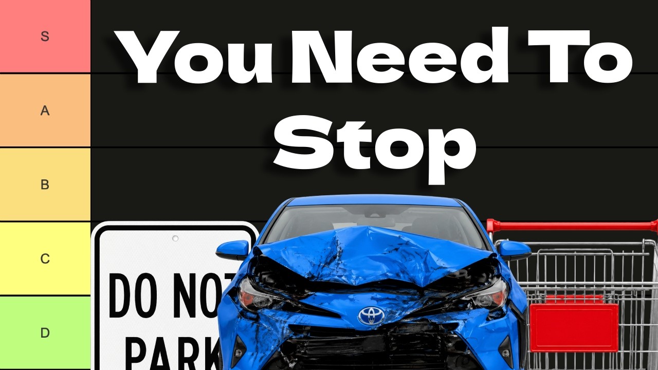 Signs You're an AWFUL Driver (Parking Lot Edition)