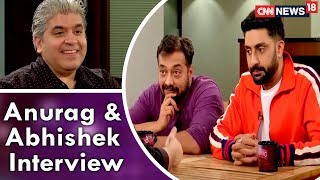 Rajeev Masand Interview with Anurag Kashyap & Abhishek Bachchan | CNN News18 video