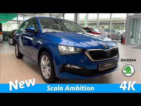 Škoda Scala 2019 Ambition - FIRST in-depth review in 4K | Interior - Exterior (Base LED headlights)
