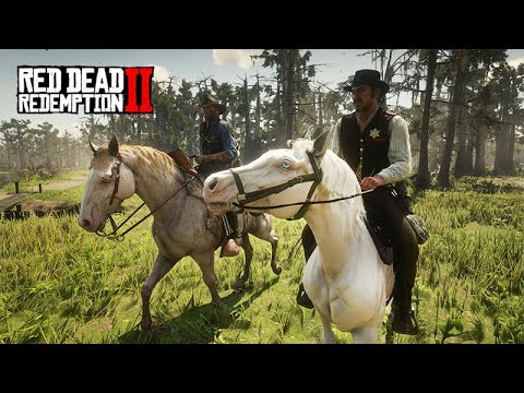 CORRIDA DE CAVALO: Enfrentando o DUTCH e seu lindo cavalo o CONDE - Red Dead Redemption 2