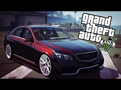 GTA 5 PC Mods - Mercedes-Benz E63 AMG