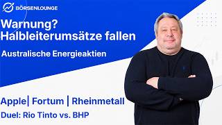 Australische Energieaktien | Apple: Keynote | Fortum: Google kauft | R