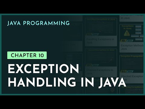 Exception Handling In Java Chapter 9 Java Programming Nesoacademy Org