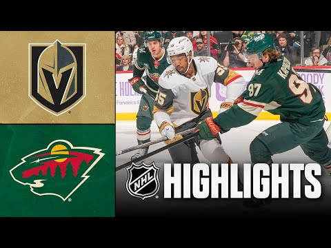 Vegas Golden Knights vs. Minnesota Wild | NHL Highlights | November 16, 2025