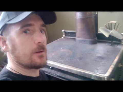 Replace broken firebrick in the Flameview Heater stove