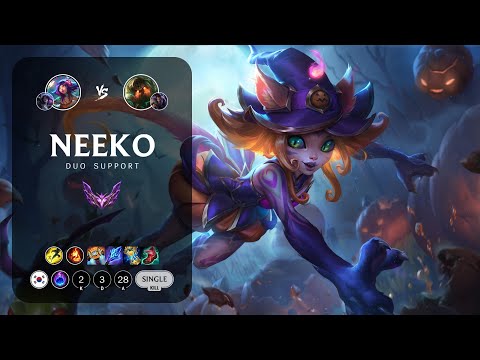 Neeko Support vs Nautilus - KR Master Patch 13.13