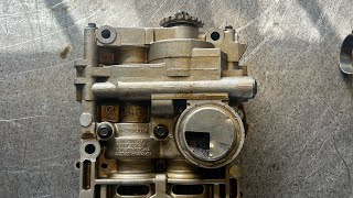 2011-2014 Hyundai Sonata 2.4L BSM timing chain marks. Oil pump replaced
