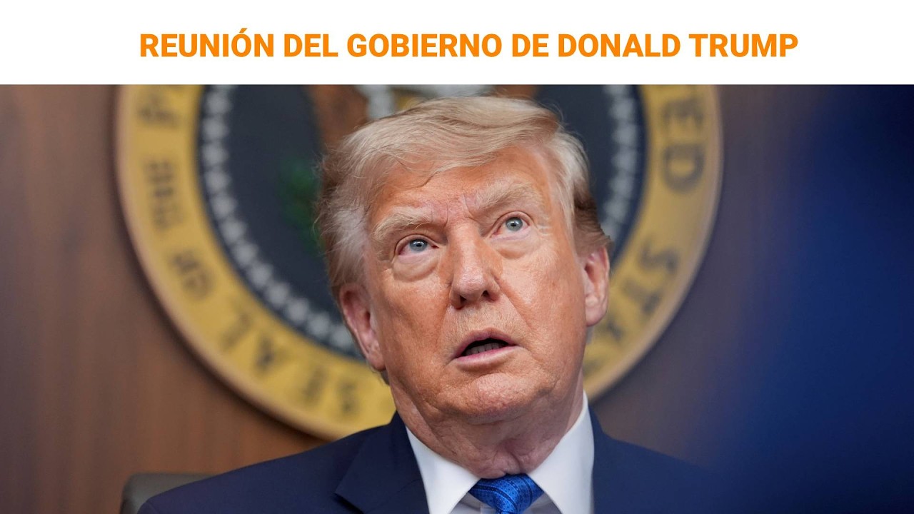 🔴 DIRECTO | Donald Trump reúne a su gabinete en Camp David | RTVE Noticias