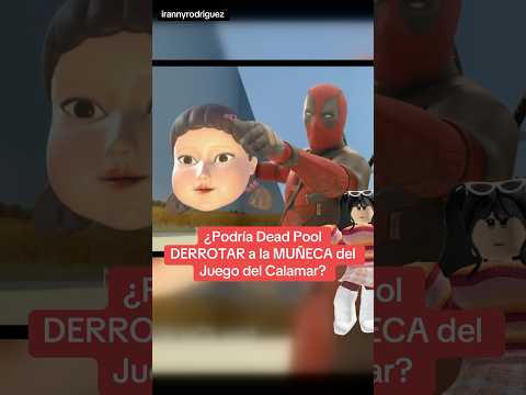 DEADPOOL FIGHTS WITH A SQUID GAME 2 DOLL #squidgame #trivia