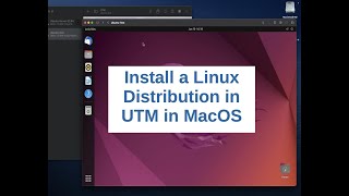 Install a Linux VM in UTM | Get Into Linux | MacOS
