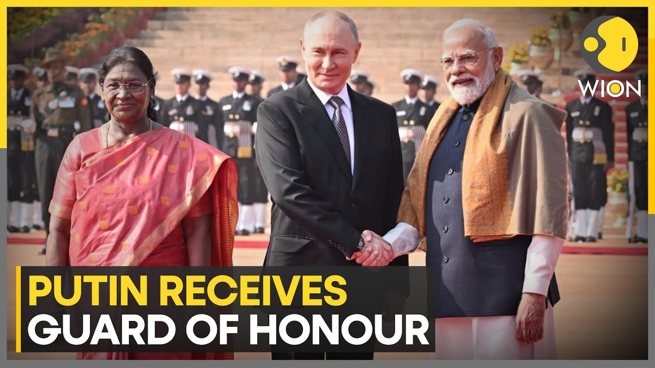 Russian President Putin Pays Homage Respects To Mahatma Gandhi at Raj Ghat | WION News