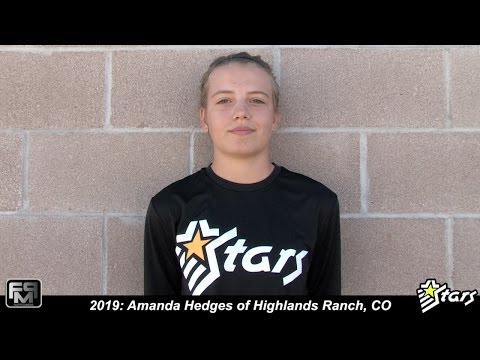 2019 Amanda Hedges Speedy Shortstop and Outfield Softball Skills Video - Colorado Stars