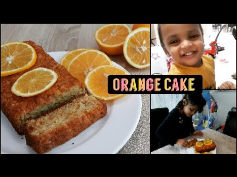 Easy Orange Tea Cake || Easy Kids Recipes || Kids Special Vlog || Chef Alhena || Sugaspice Diaries