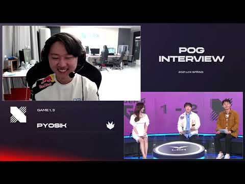 Interview with Pyosik | GEN vs. DRX H/L 02.03 | 2021 LCK Spring Split