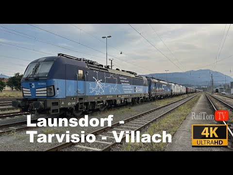 Führerstandsmitfahrt / Strecke 408 nach Villach & Tarvis /  18.06.2023