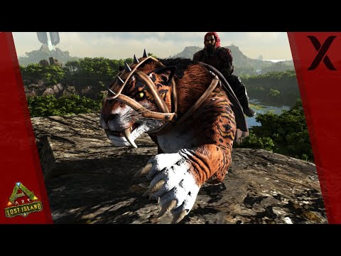SMILODON TAMING!!! Ark - Lost Island [E14]