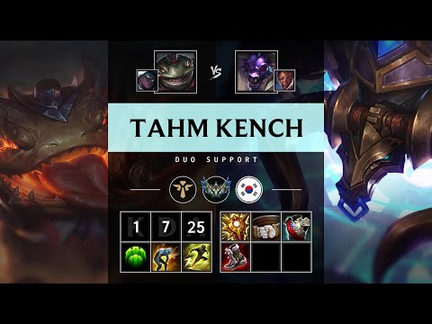 Tahm Kench Support vs Alistar - KR Challenger Patch 25.14