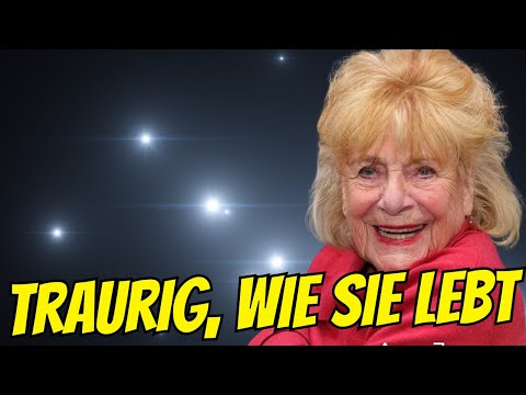😥 Über 82 Jahre alt ist HANNELORE HOGER jetzt, und wie sie lebt, ist traurig