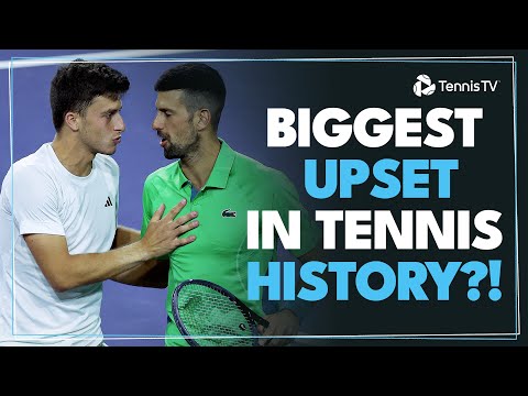 Luca Nardi SHOCKS Novak Djokovic ???? | Indian Wells 2024 Highlights