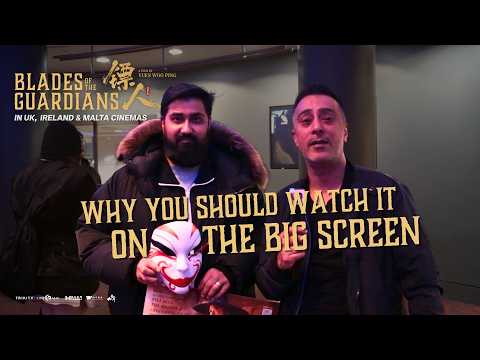 Why you should watch BLADES OF THE GUARDIANS on the BIG SCREEN?