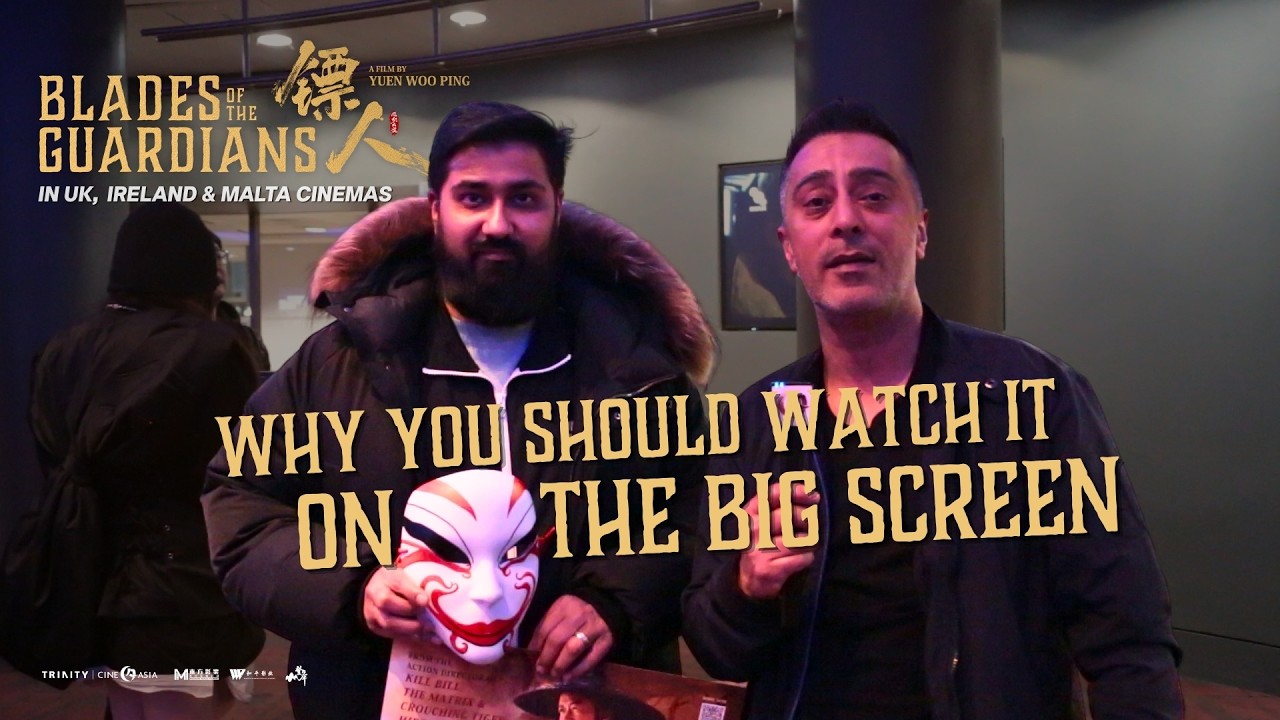 Why you should watch BLADES OF THE GUARDIANS on the BIG SCREEN?