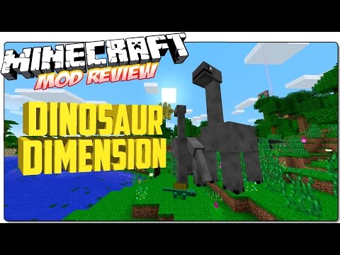 Dinosaur Dimension Mod in Minecraft 1.7.10