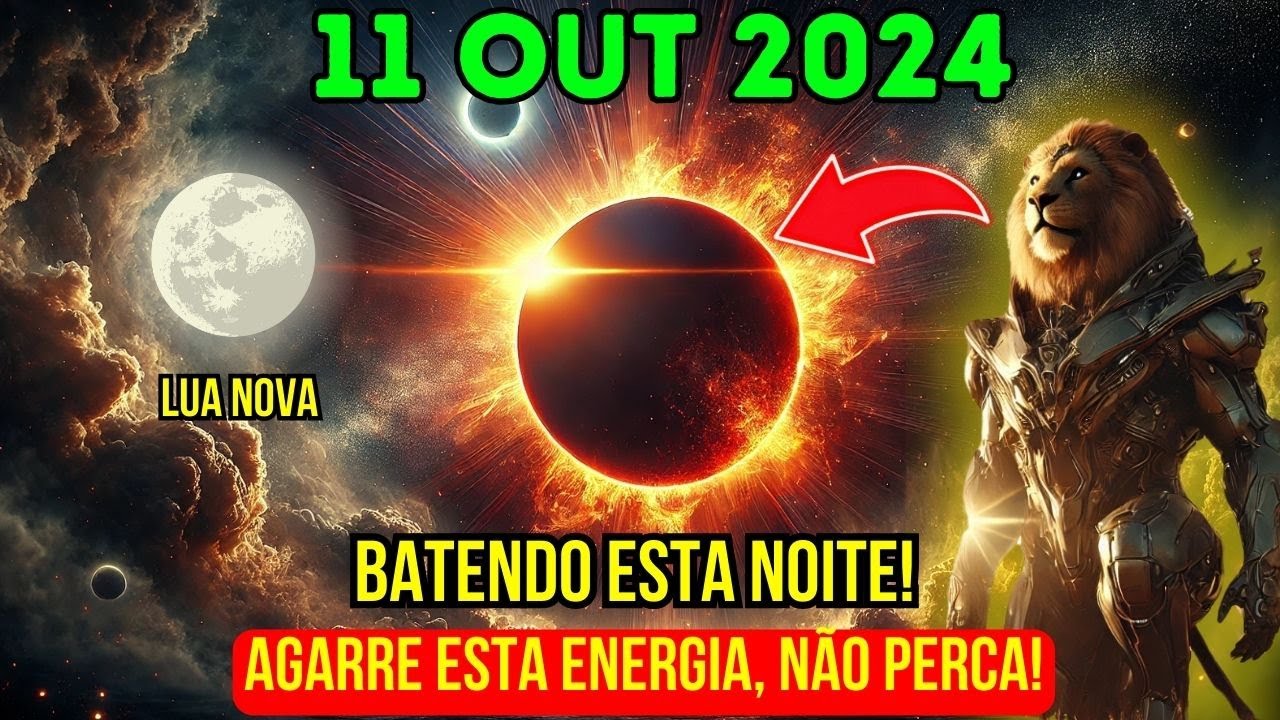 LEÕES DE SÍRIUS Atenção!⚠️LUA NOVA: Haverá um colapso massivo de energia🌑11 de outubro