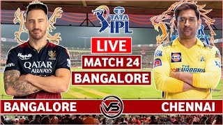 IPL 2023 Live: Bangalore vs Chennai Live Scores | RCB vs CSK Live Scores & Commentary | Last 5 Overs