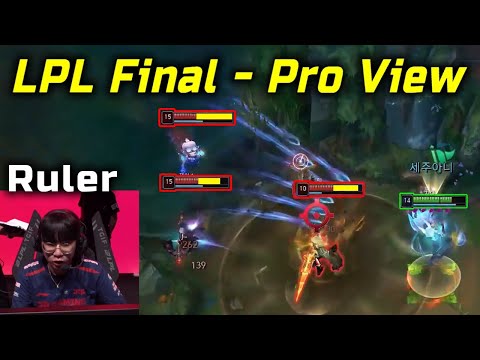 Ruler Xayah : 1v4 Destroying LNG at LPL Final - ProView