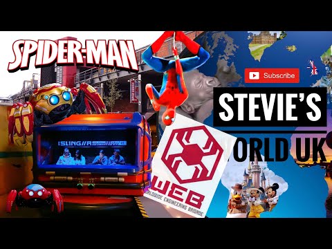 SPIDERMAN'S WEB SLINGERS FULL RIDE POV & PRE-SHOW  - AVENGERS CAMPUS DISNEYLAND PARIS