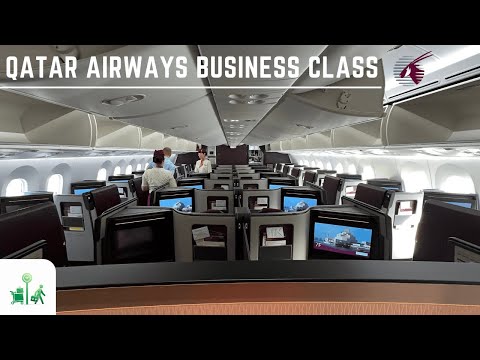 ✈️ It's kind of cramped! Qatar Airways Business Class from Frankfurt to Doha!